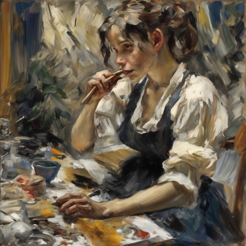 Η τεχνική και στυλ του καλλιτέχνη